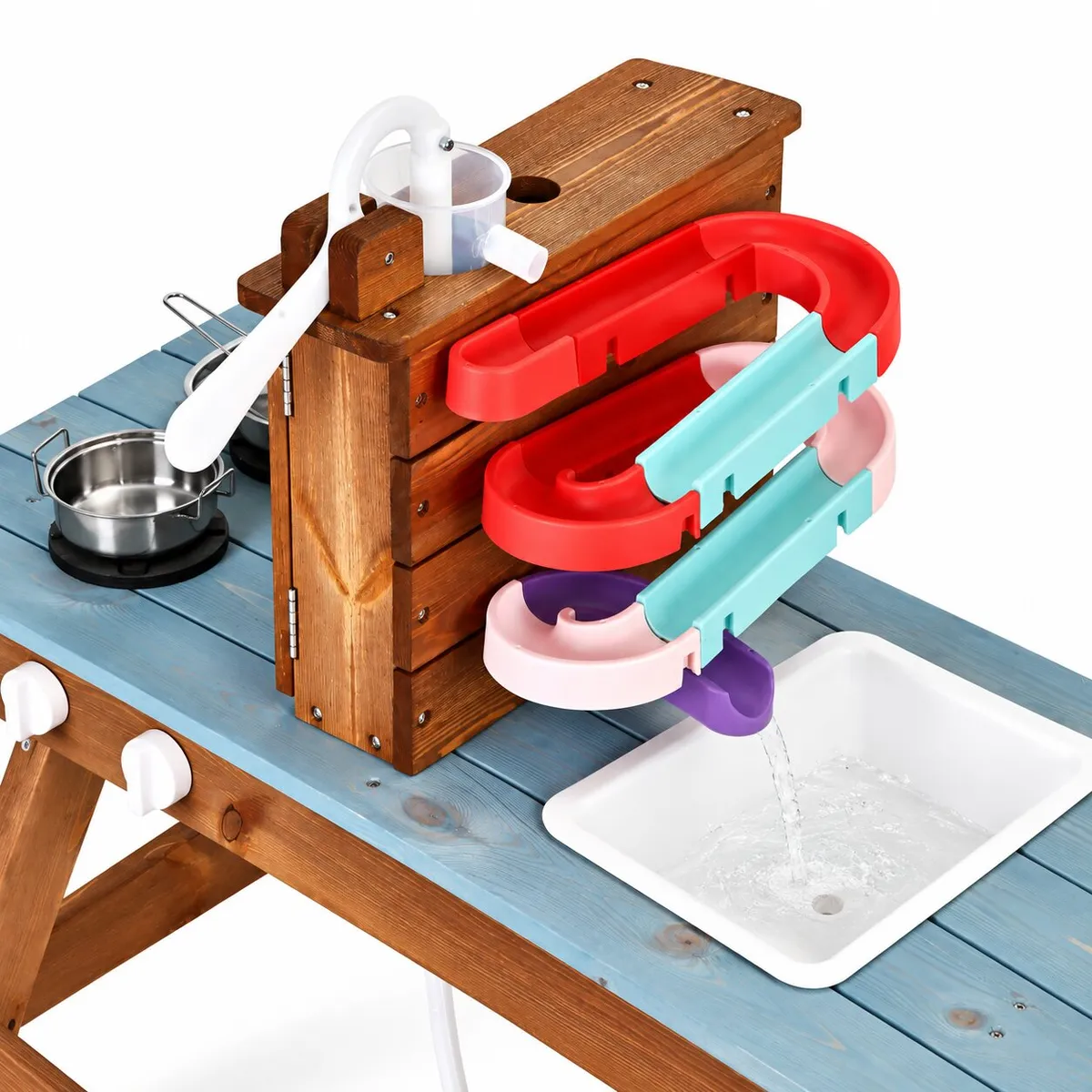 Játék sárkonyha, ECOTOYS TL816002, 72 x 80 x 88,5 cm – 4. kép Játék sárkonyha, ECOTOYS TL816002, 72 x 80 x 88,5 cm – 4. kép