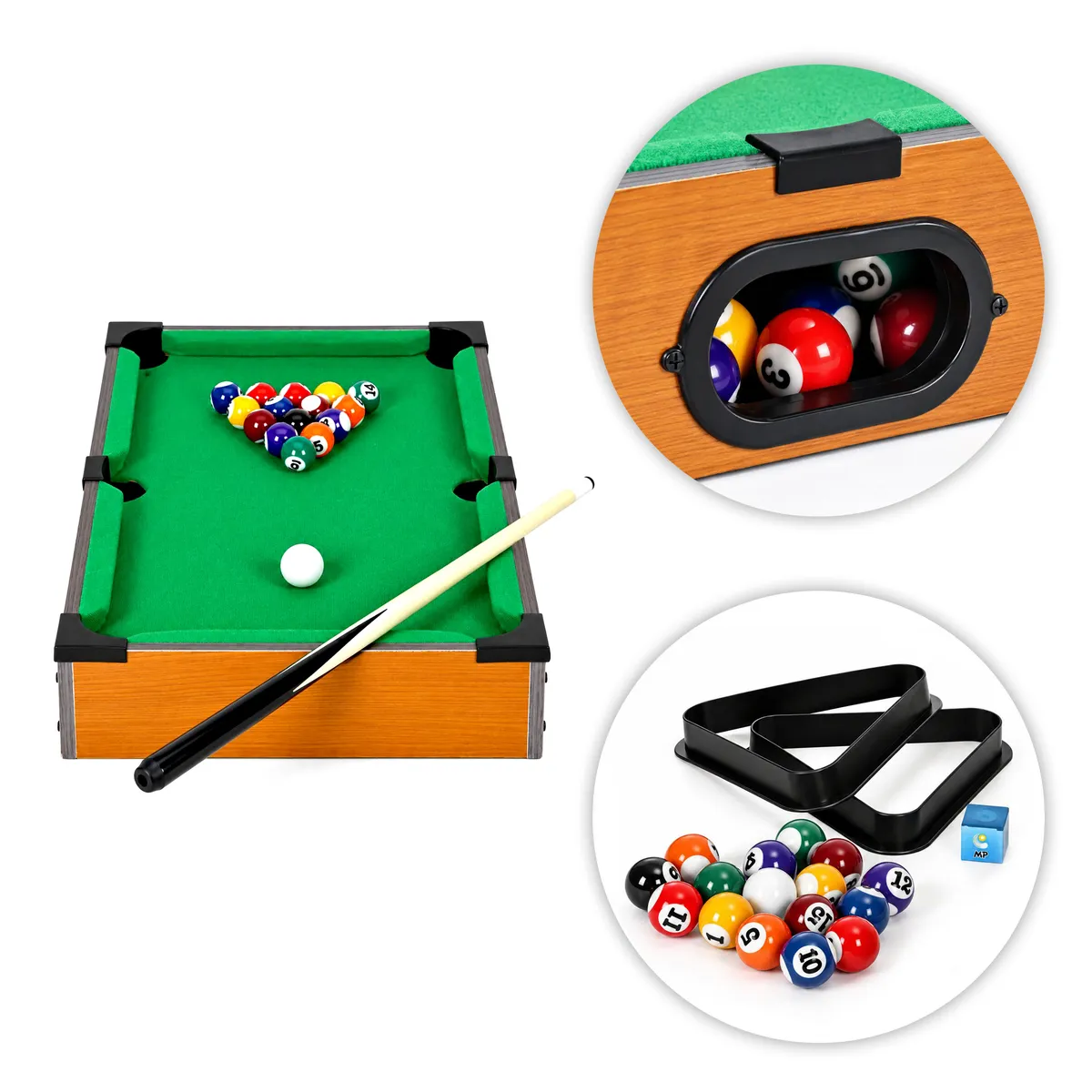 Biliárdasztal, ECOTOYS HM328239, 51 x 30,5 x 8 cm – 3. kép Biliárdasztal, ECOTOYS HM328239, 51 x 30,5 x 8 cm – 3. kép