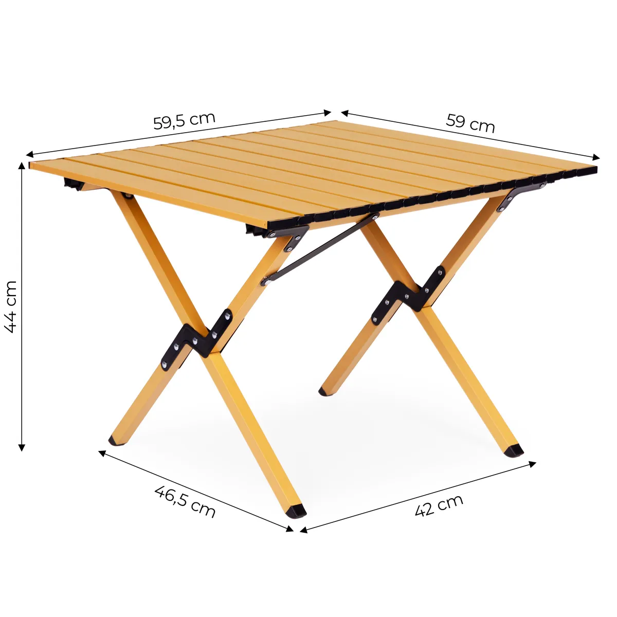 Kerti asztal, MultiGarden XLP130-12-2, 60 x 60 cm – 6. kép