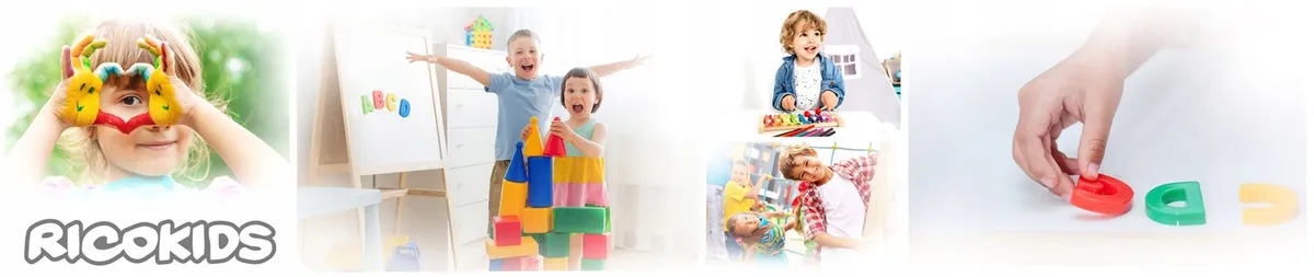 Mágneses rajztábla, Ricokids RK-823, zöld – 1. kép
