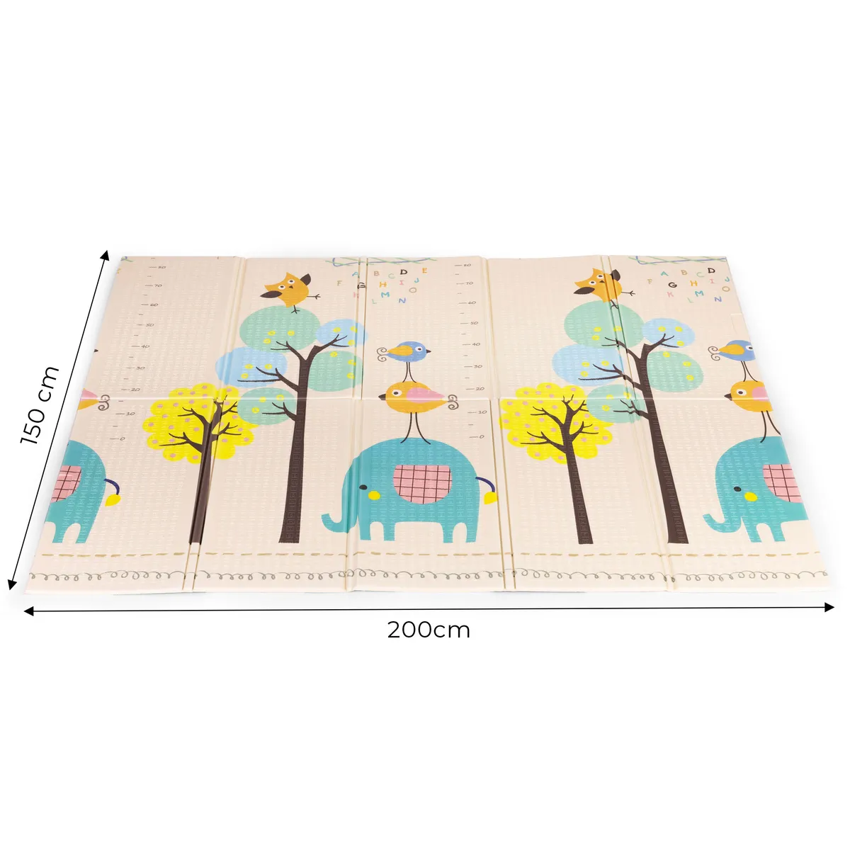 Játszószőnyeg, ECOTOYS ECOEVA022, 200 x 150 cm – 7. kép