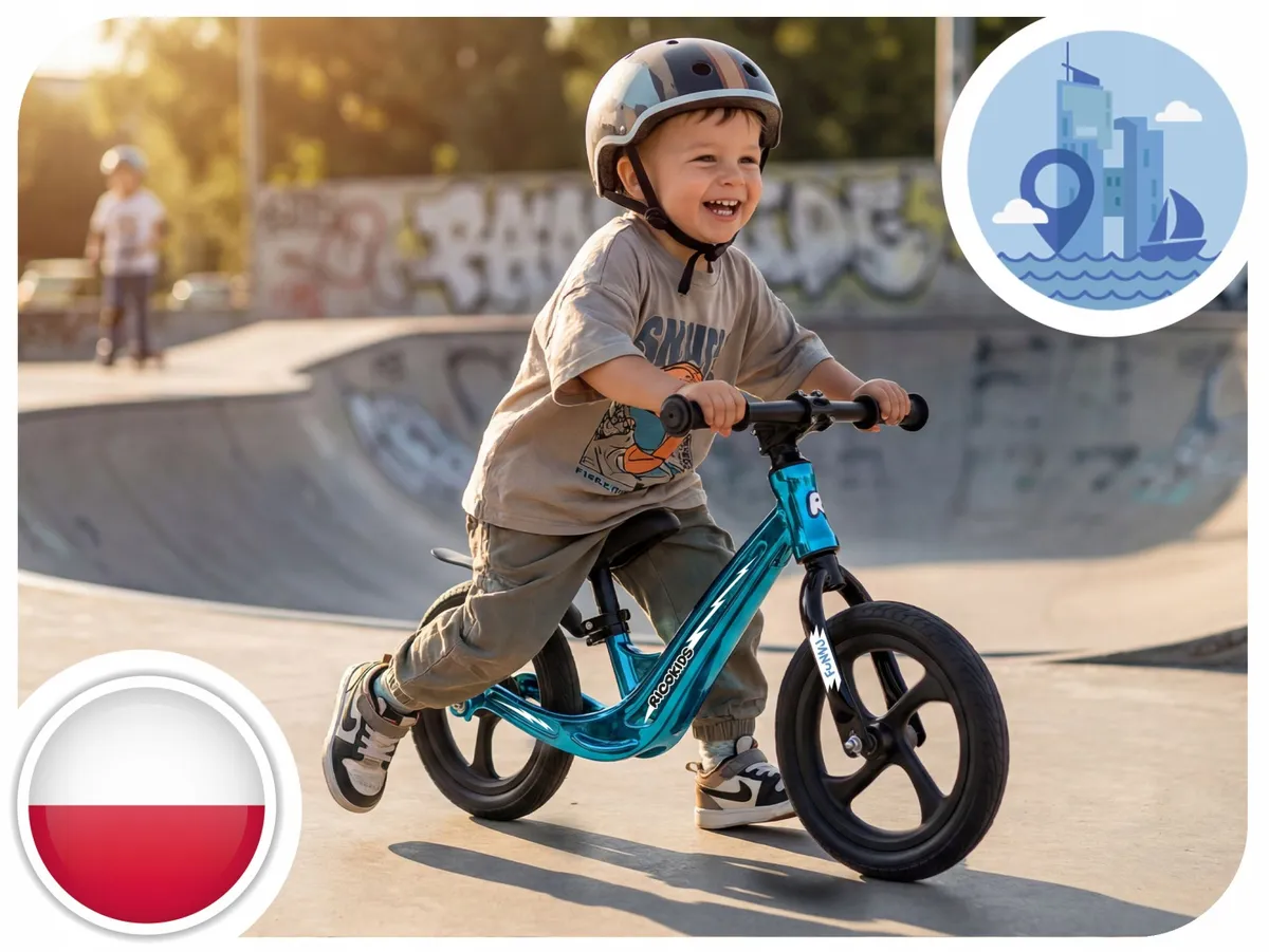 Kétkerekű futóbicikli, Ricokids Funnu, kék – 8. kép Kétkerekű futóbicikli, Ricokids Funnu, kék – 8. kép