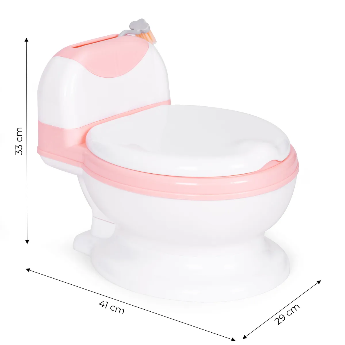 Gyerek bili, ECOTOYS HA-P05, rózsaszín – 4. kép Gyerek bili, ECOTOYS HA-P05, rózsaszín – 4. kép