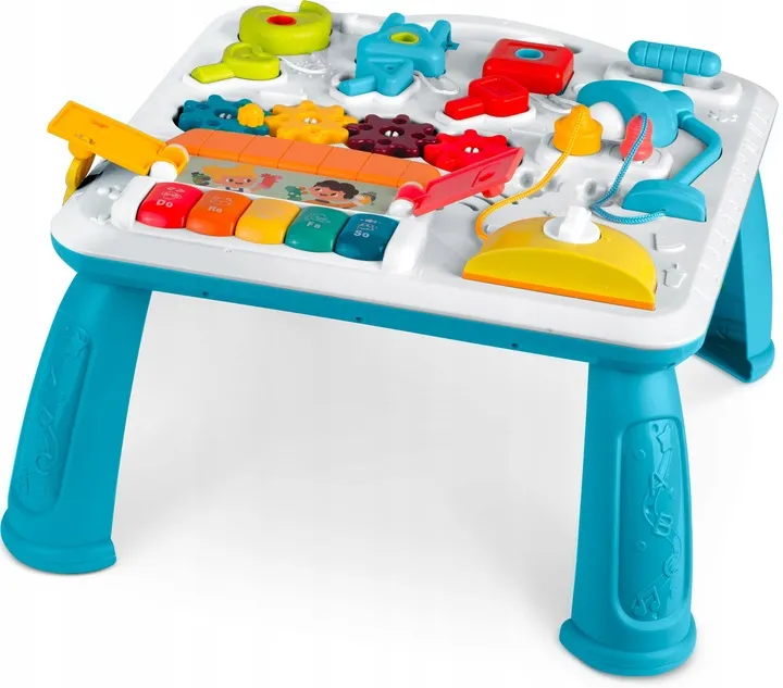 Gyerek játékasztal, Ricokids, zenélő oktatóasztal levehető táblával – 2. kép Gyerek játékasztal, Ricokids, zenélő oktatóasztal levehető táblával – 2. kép