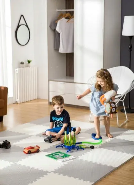 Játszószőnyeg, Ricokids 738200, fehér/szürke – 11. kép
