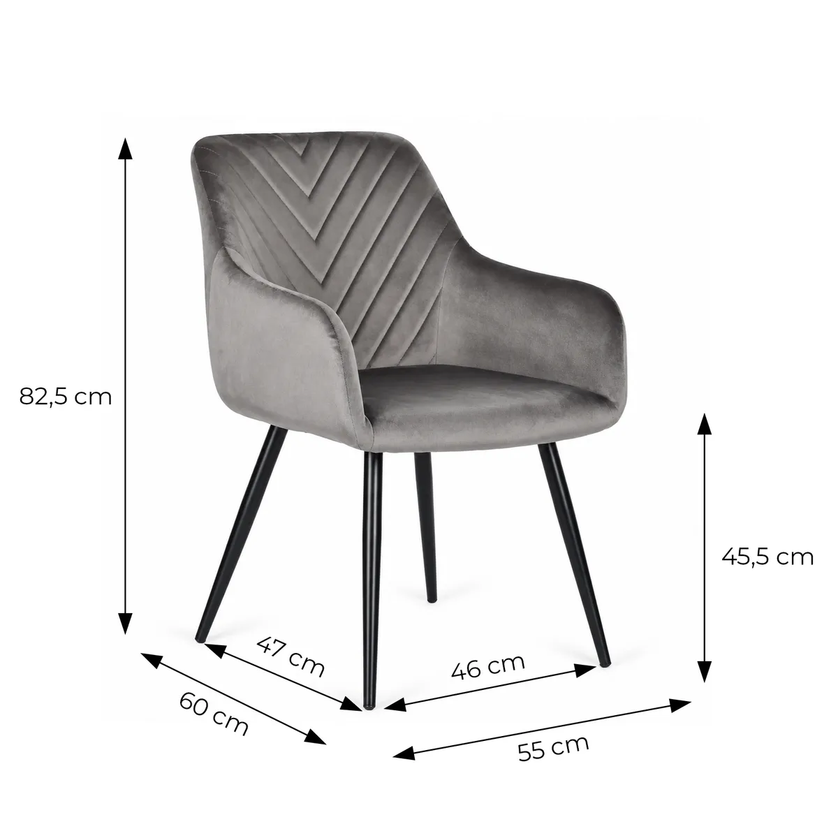 Étkezőszék, ModernHome TIKC-4, 2 db – 4. kép