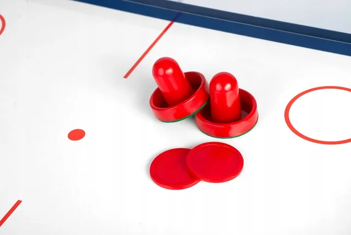 Léghoki ütő és korong szett, Neo-Sport Air Hockey, 2 db ütő 4,5 x 5 cm filc alátétekkel – 4. kép Léghoki ütő és korong szett, Neo-Sport Air Hockey, 2 db ütő 4,5 x 5 cm filc alátétekkel – 4. kép