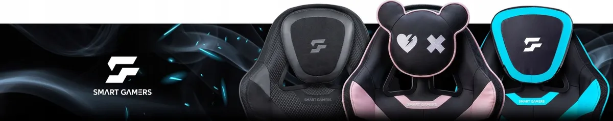 Gamer szék, Sofotel Specter, fekete/türkiz – 1. kép
