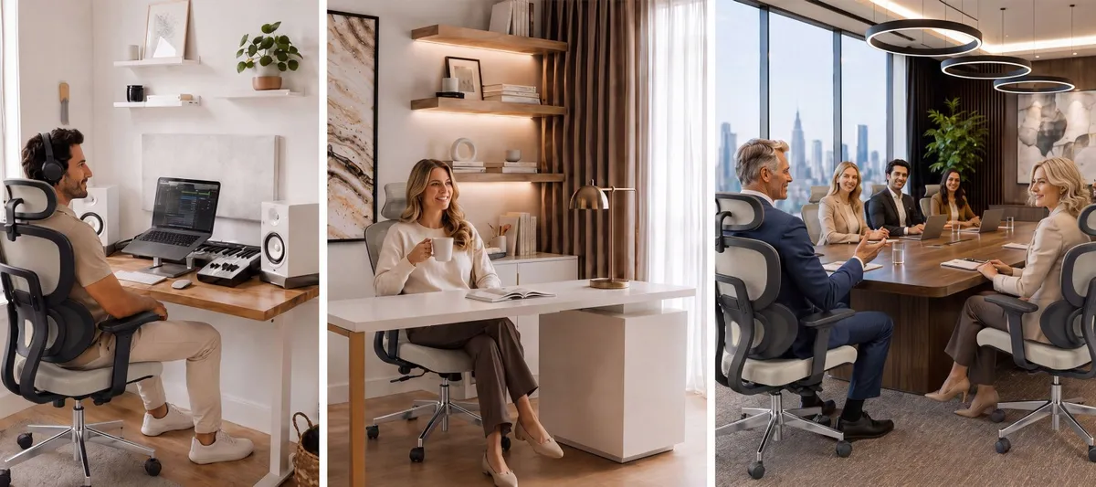 Irodai szék, Sofotel Talin, szürke – 15. kép Irodai szék, Sofotel Talin, szürke – 15. kép