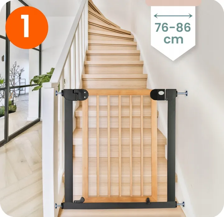 Biztonsági kapu, babarács, Nukido 718200 – 8. kép Biztonsági kapu, babarács, Nukido 718200 – 8. kép