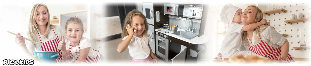 Játékkonyha kiegészítő készlet, Ricokids, konyhai edények és eszközök – 1. kép Játékkonyha kiegészítő készlet, Ricokids, konyhai edények és eszközök – 1. kép