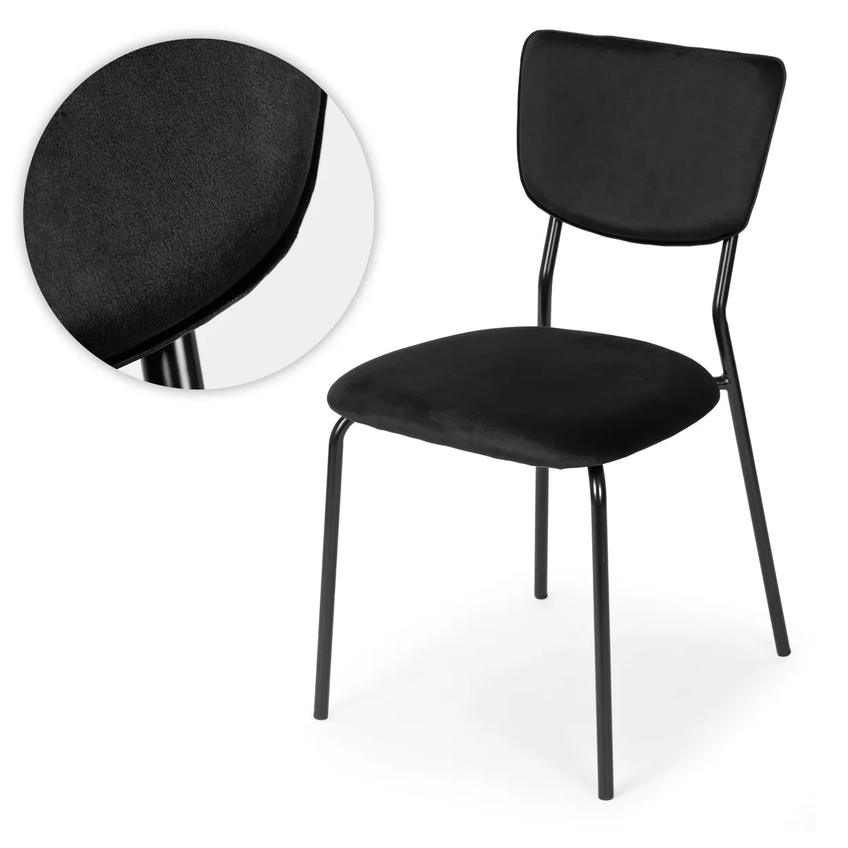 Étkezőszék, ModernHome KJC-4-BC, 4 db – 3. kép Étkezőszék, ModernHome KJC-4-BC, 4 db – 3. kép