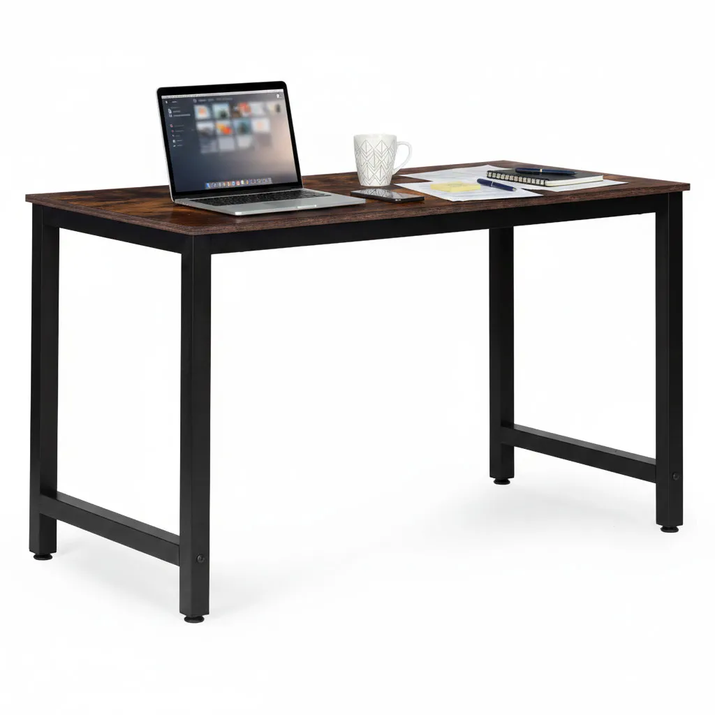 Íróasztal, ModernHome TH-RD-7-16, antik dió – 1. kép