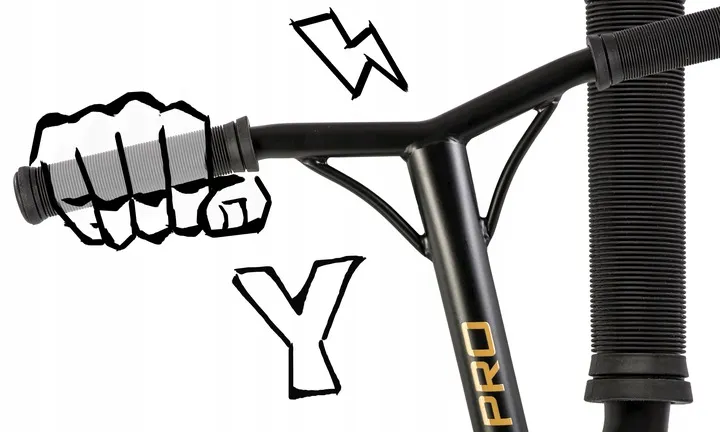Kaszkadőr roller, SOKE PRO, arany – 5. kép Kaszkadőr roller, SOKE PRO, arany – 5. kép