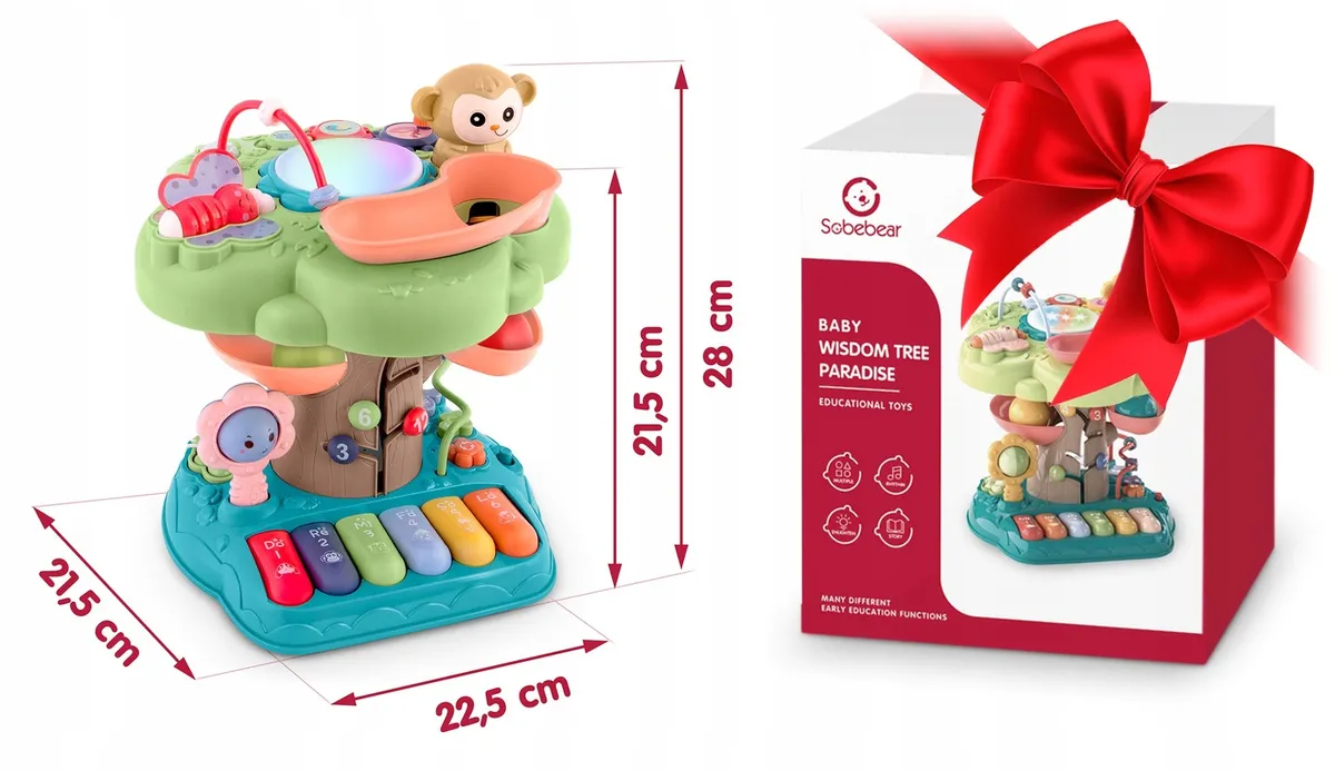 Gyerek játékasztal, Ricokids, zenélő fa – 11. kép Gyerek játékasztal, Ricokids, zenélő fa – 11. kép
