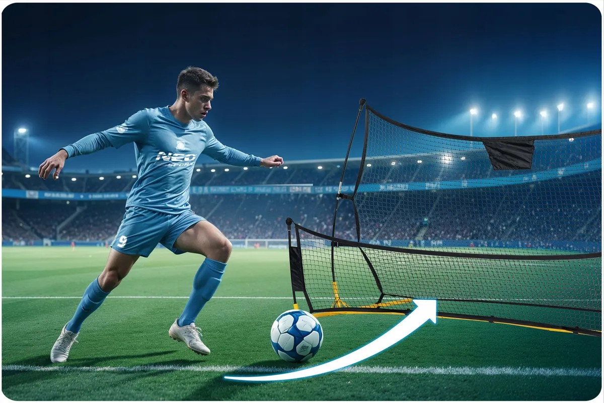 Visszapattanó futball edzőháló, Neo-Sport, 210 x 120 x 35 cm – 7. kép Visszapattanó futball edzőháló, Neo-Sport, 210 x 120 x 35 cm – 7. kép