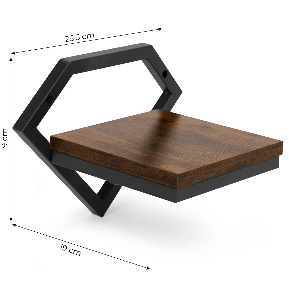 Virágtartó polc, ModernHome ME-ATS01, 25,5 × 19 cm – 6. kép Virágtartó polc, ModernHome ME-ATS01, 25,5 × 19 cm – 6. kép