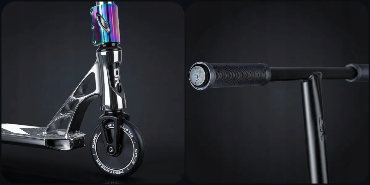 Trükkroller, SOKE XTR, ezüst/fekete – 12. kép