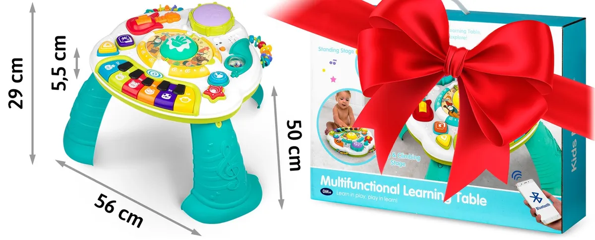 Gyerek játékasztal, Ricokids RK-812, 50 x 56 x 29 cm – 12. kép Gyerek játékasztal, Ricokids RK-812, 50 x 56 x 29 cm – 12. kép