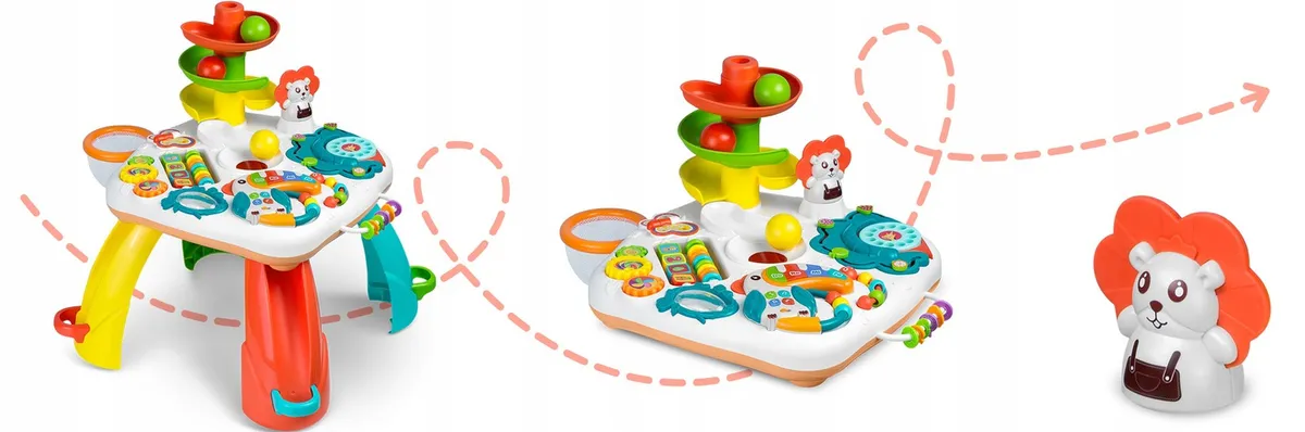 Gyerek játékasztal, Ricokids RK-811, 46 x 46 x 51 cm – 5. kép Gyerek játékasztal, Ricokids RK-811, 46 x 46 x 51 cm – 5. kép