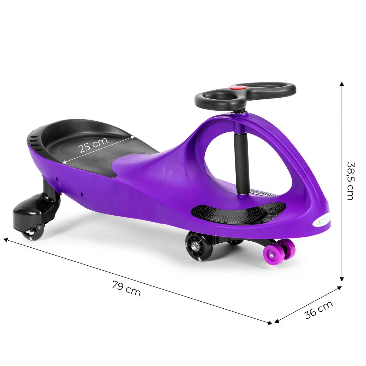Wiggle autó, ECOTOYS YM-SW-1, lila – 5. kép Wiggle autó, ECOTOYS YM-SW-1, lila – 5. kép