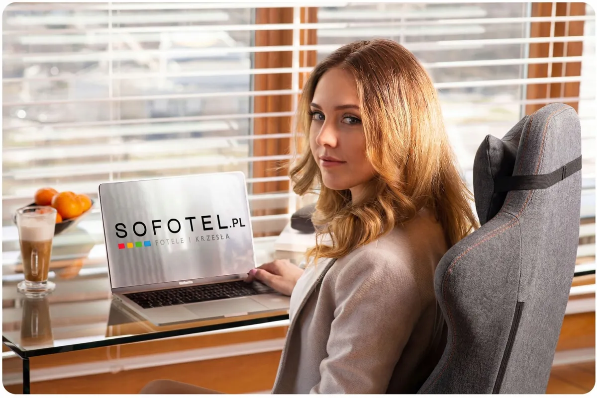 Irodai szék, Sofotel Verona, szürke – 13. kép Irodai fotel – részletek