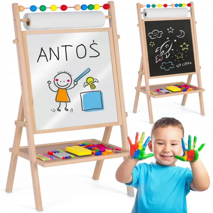 Mágneses rajztábla, Ricokids, 80 x 40 x 28 cm – 2. kép Mágneses rajztábla, Ricokids, 80 x 40 x 28 cm – 2. kép