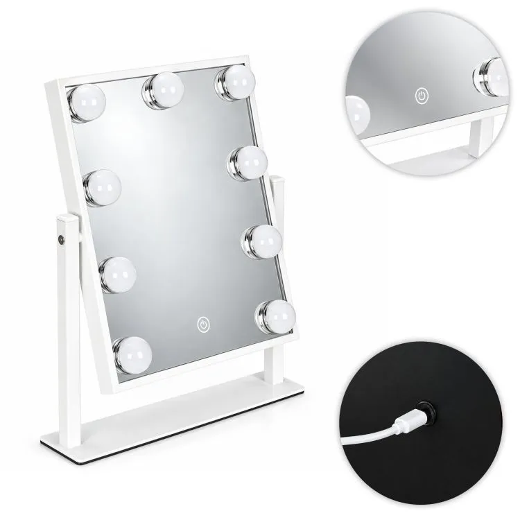 Sminktükör, ModernHome ZMM3-5, 25 x 30 cm – 8. kép Sminktükör, ModernHome ZMM3-5, 25 x 30 cm – 8. kép