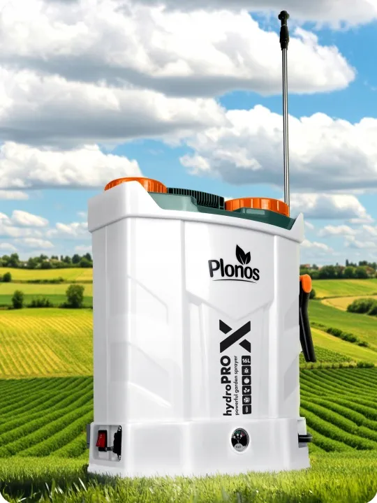 Akkumulátoros permetező, Plonos PL-602, szürke – 2. kép