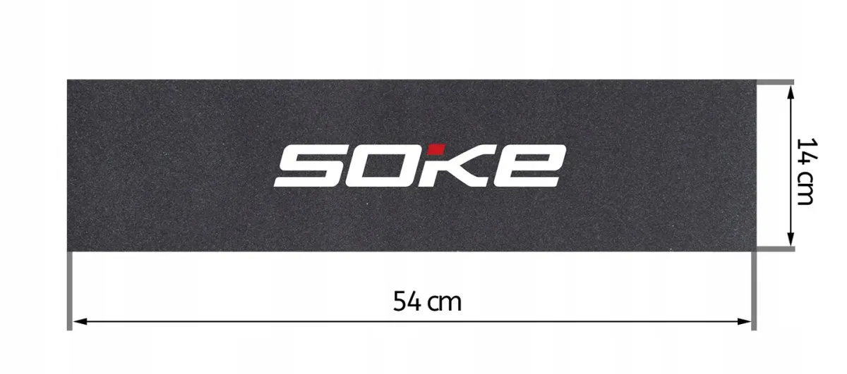 Roller Gripszalag, SOKE GT1, fekete – 3. kép