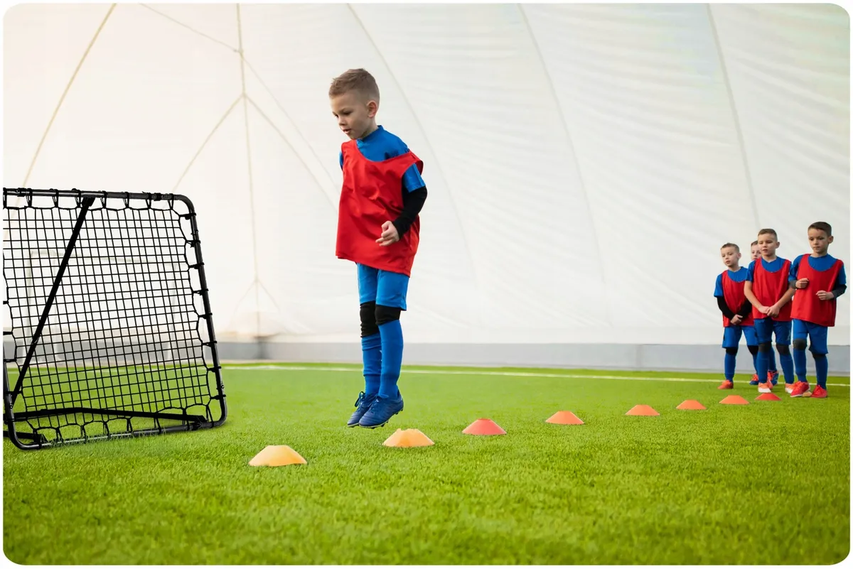 Visszapattanó futball edzőkapu, Neo-Sport, 120 x 120 cm – 8. kép Visszapattanó futball edzőkapu, Neo-Sport, 120 x 120 cm – 8. kép