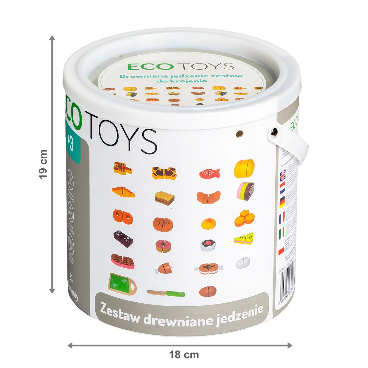Játék élelmiszerkészlet, ECOTOYS TL87115, gyümölcsök – 5. kép Játék élelmiszerkészlet, ECOTOYS TL87115, gyümölcsök – 5. kép
