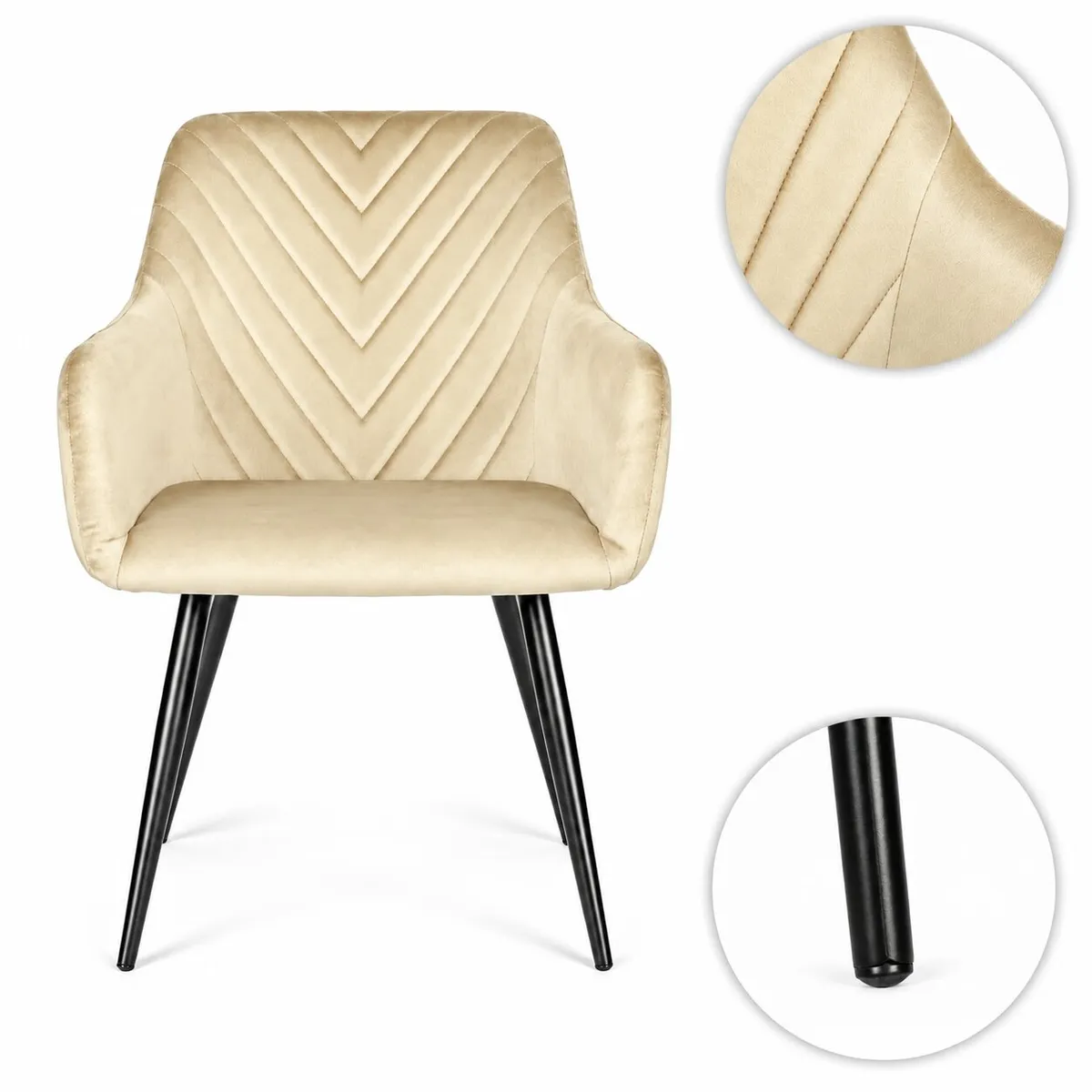 Étkezőszék, ModernHome TIKC-3, 2 db – 3. kép Étkezőszék, ModernHome TIKC-3, 2 db – 3. kép
