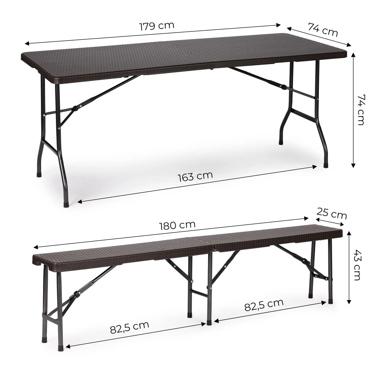 Sörpad szett, MultiGarden RZK-180B + 2 db RBK-18, barna – 8. kép