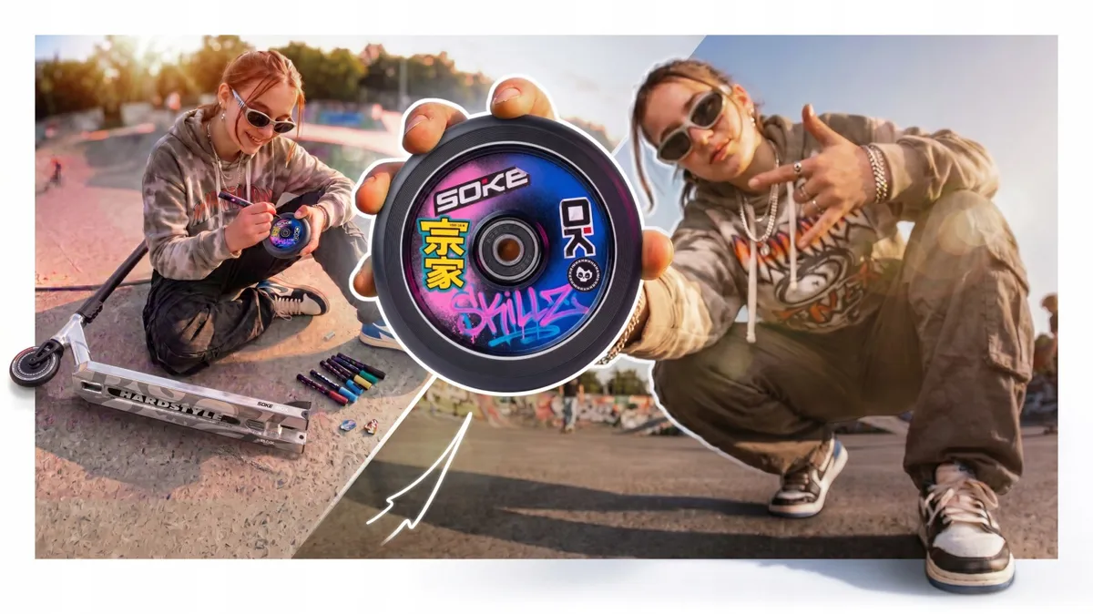 Trükkroller, SOKE BOX, ezüst – 7. kép
