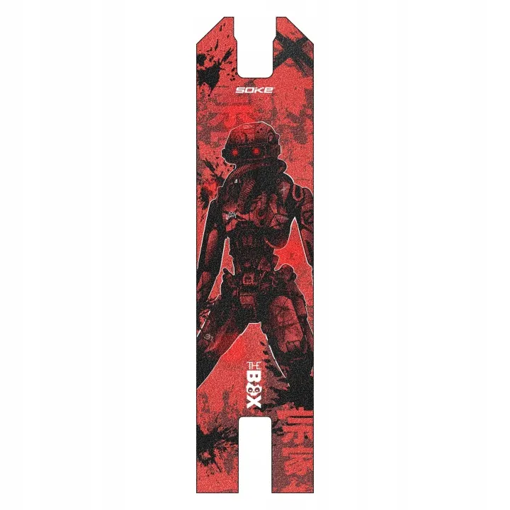 Roller gripszalag, SOKE The Box Red Cyber minta, 52 x 13 cm – 14. kép