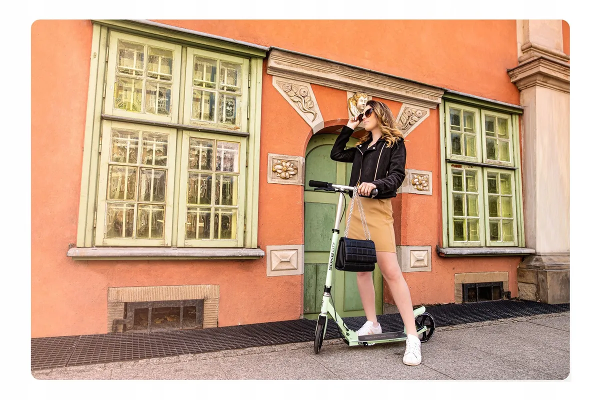 Klasszikus roller, SOKE City, zöld – 12. kép Klasszikus roller, SOKE City, zöld – 12. kép