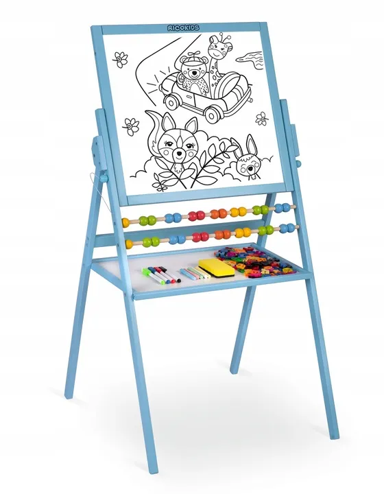 Mágneses rajztábla, Ricokids, kék – 7. kép