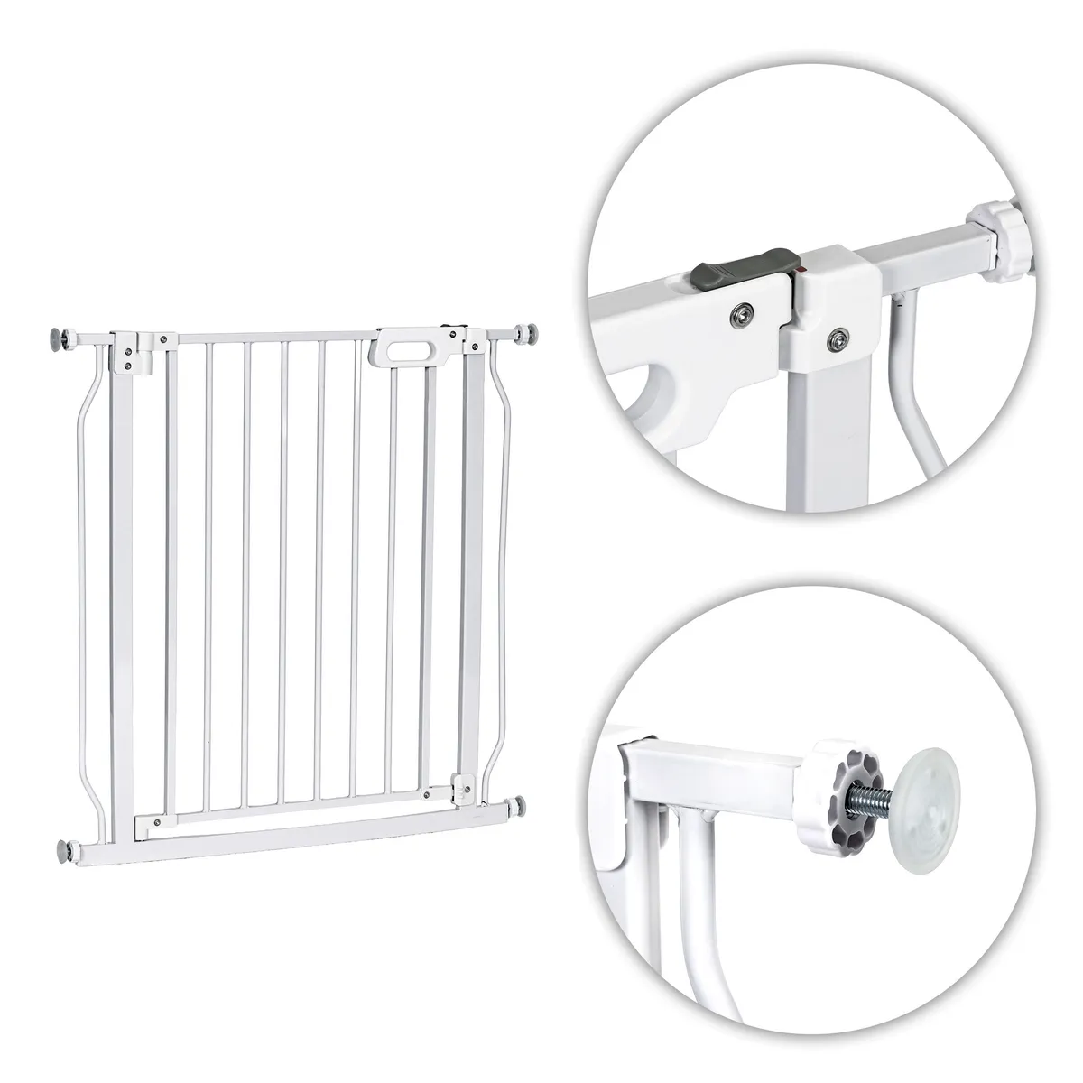 Biztonsági ajtórács, ECOTOYS SF-033-5, fehér – 3. kép Biztonsági ajtórács, ECOTOYS SF-033-5, fehér – 3. kép