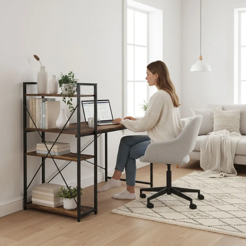 Íróasztal, ModernHome TH-SD-7-16, 120 x 60 x 120 cm – 2. kép Íróasztal, ModernHome TH-SD-7-16, 120 x 60 x 120 cm – 2. kép