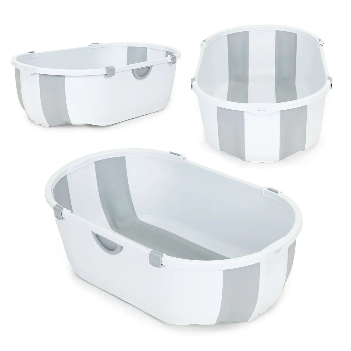 Utazó gyerekkád, ECOTOYS HA-B46, szürke – 1. kép Utazó gyerekkád, ECOTOYS HA-B46, szürke – 1. kép