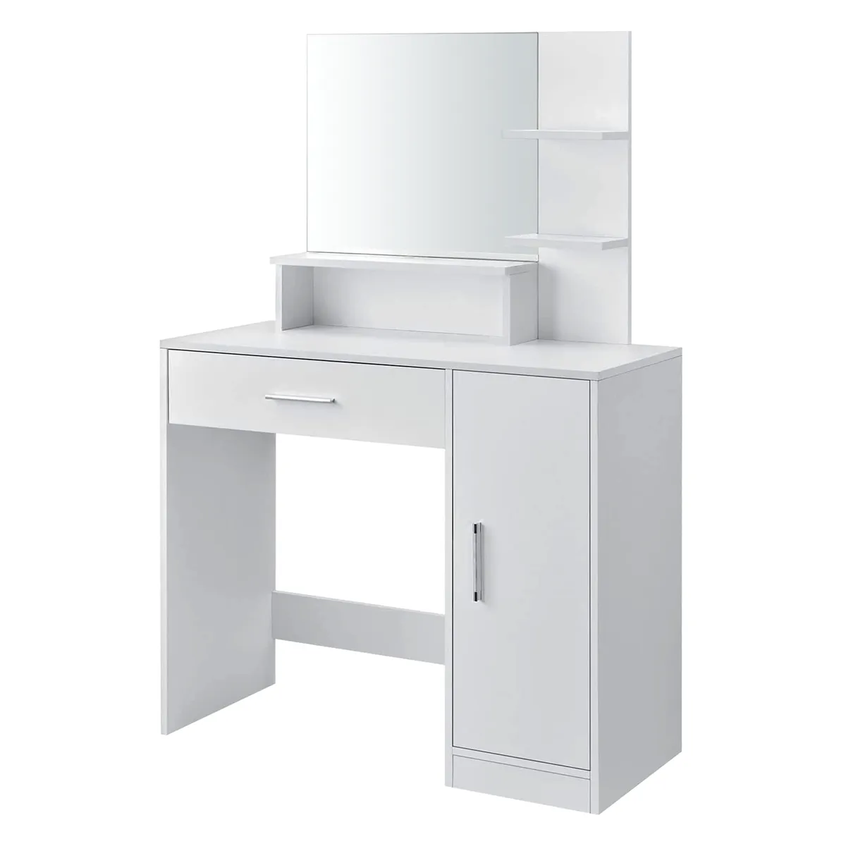 Sminkasztal, ModernHome PWJJDT0012, fehér – 1. kép Sminkasztal, ModernHome PWJJDT0012, fehér – 1. kép