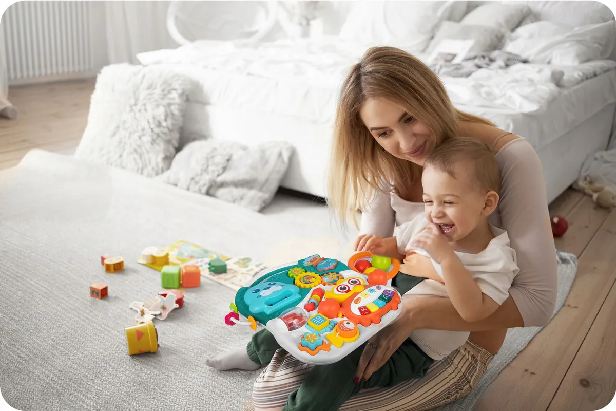 Járássegítő játék, Ricokids RK-810, fehér-kék – 10. kép Járássegítő játék, Ricokids RK-810, fehér-kék – 10. kép