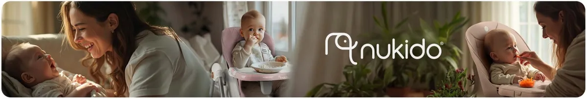 Etetőszék, Nukido Elite, fekete – 1. kép Etetőszék, Nukido Elite, fekete – 1. kép