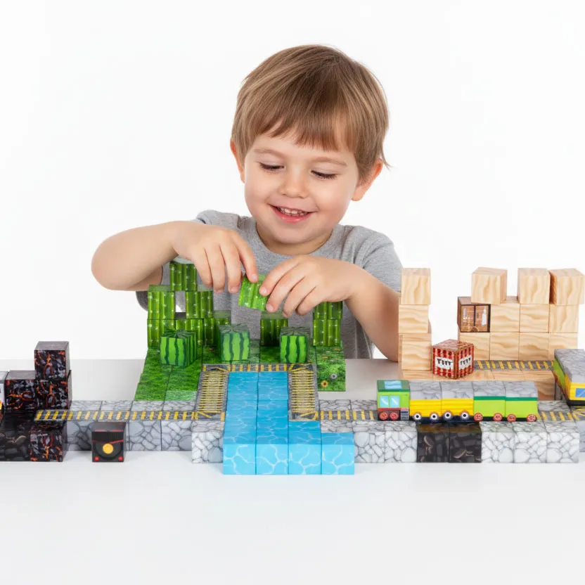 Mágneses játékkészlet, Multistore HC740658, 169 db – 3. kép Mágneses játékkészlet, Multistore HC740658, 169 db – 3. kép