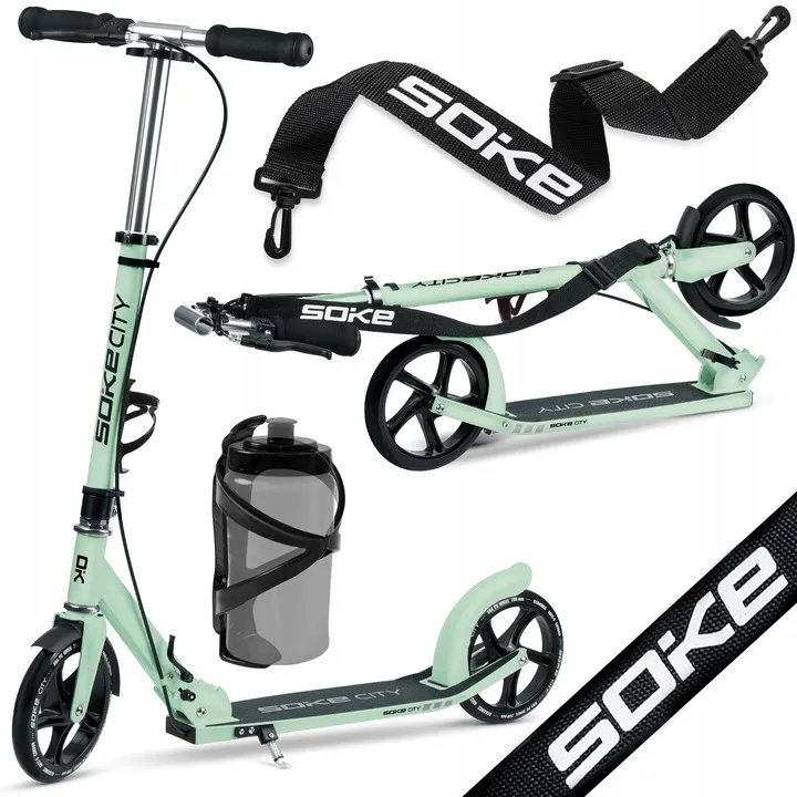 Klasszikus roller, SOKE City, zöld – 2. kép Klasszikus roller, SOKE City, zöld – 2. kép