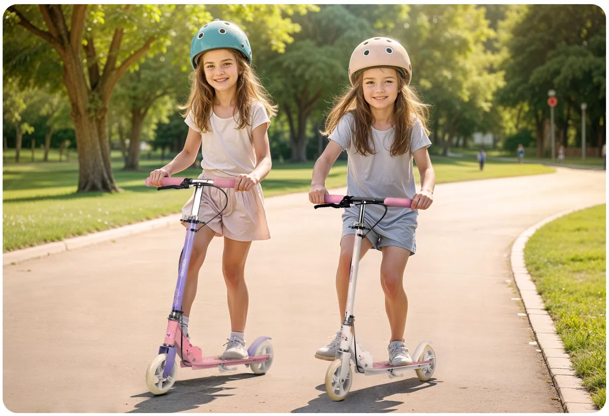 Gyerek roller, Ricokids Kodi, lila – 8. kép
