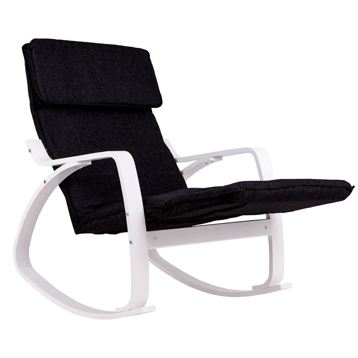 Hintaszék, ModernHome TXRC-03, fekete – 2. kép