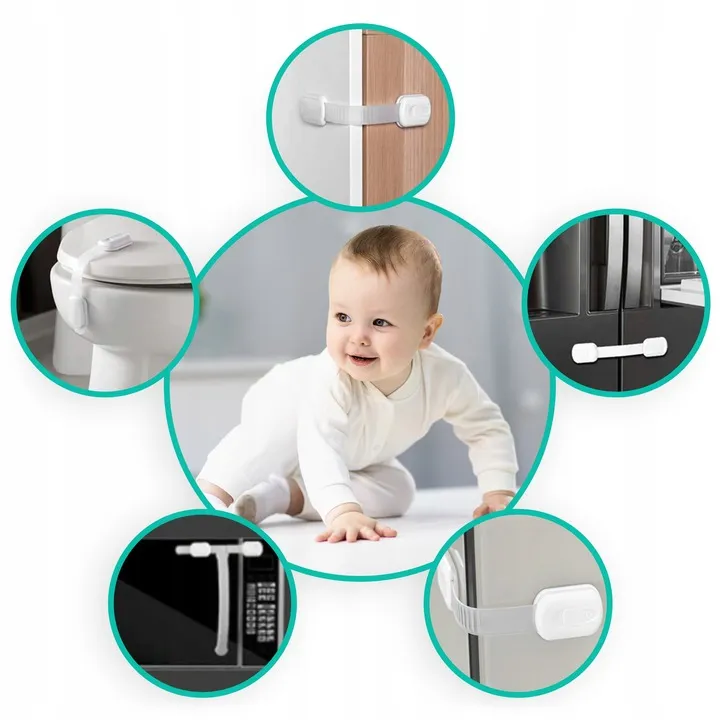 Gyerekzár, Ricokids 798100, fehér – 3. kép