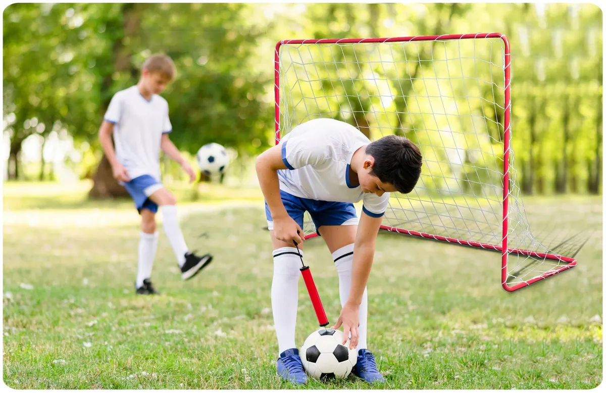 Futballkapu, Neo-Sport NS-450, 183 x 122 x 61 cm – 10. kép